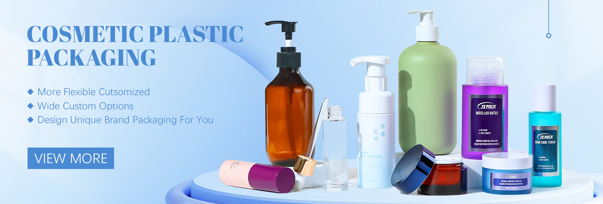 qualidade Frasco de creme cosmético fábrica
