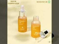 Botão de gotas redonda de mel Boston com tampa de plástico