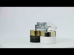 Botão cosmético de vidro personalizável para soro de creme de loção