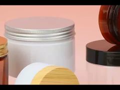 Frasco de creme de PET de duas camadas de 15 ml a 100 ml com tampa de parafuso