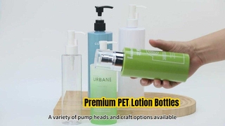 Embalagem cosmética personalizada para bomba de garrafa de loção PET