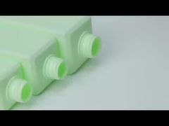 Frascos de condicionador de shampoo com bomba - Frascos recarregáveis ​​quadrados HDPE | JXPACK