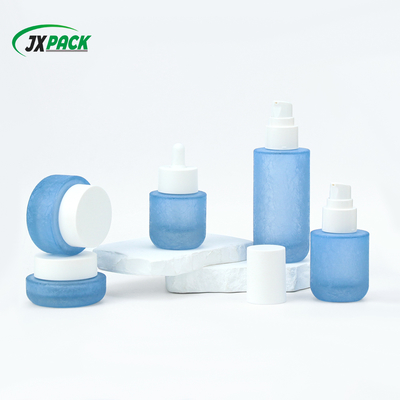 Frasco cosmético de vidro personalizado para loções e cremes