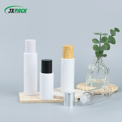 Frasco cosmético de plástico PET personalizado de 80ml com tampa de rosca